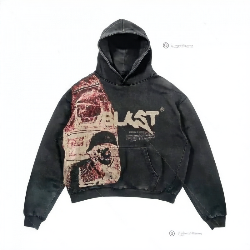 Off-Duty Graphic Hoodie