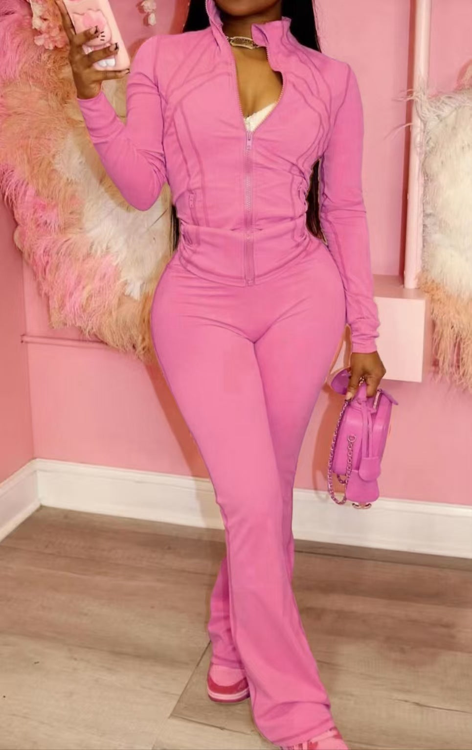 Sporty Casual Two-Piece Set