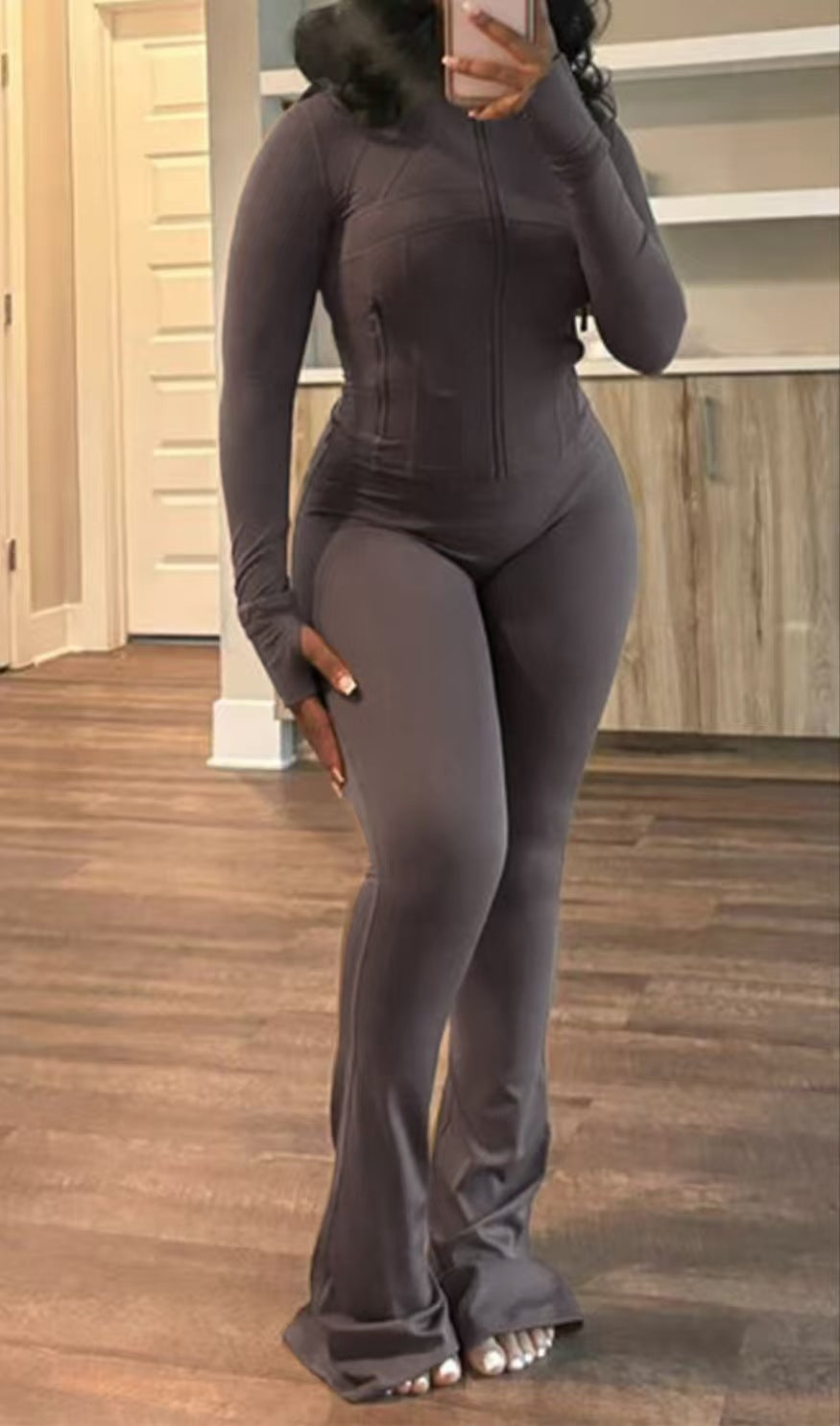 Sporty Casual Two-Piece Set